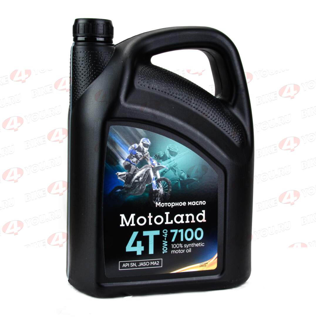 Масло моторное MOTOLAND Moto 7100 4T 10w40 4л