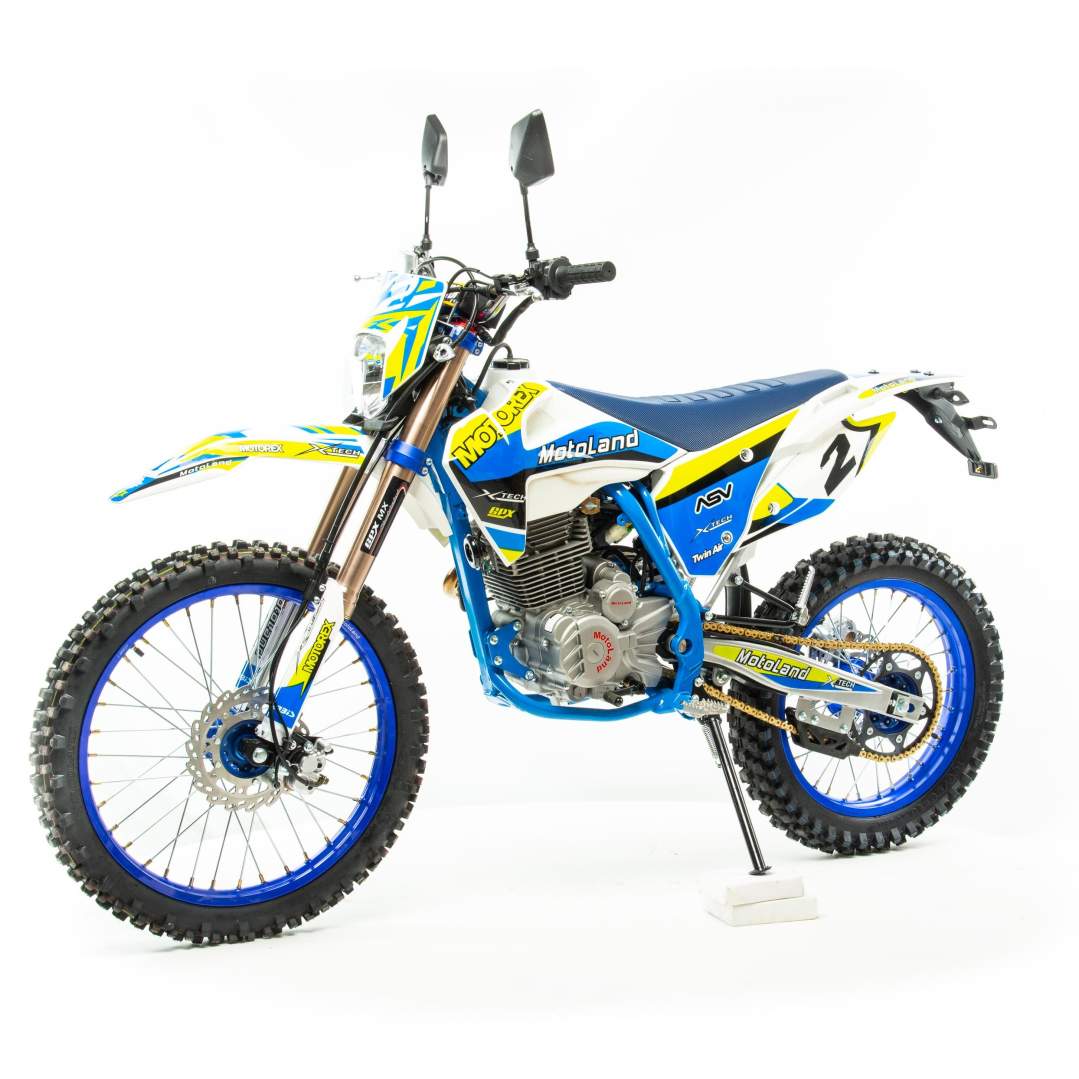 Мотоцикл Кросс Motoland XT 250 HS (172FMM) с ПТС зеленый РАСПРОДАЖА